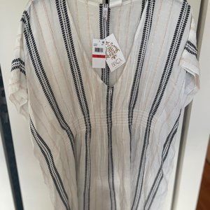 Becca Radiance Striped Cover Up Tunic size xs-sm